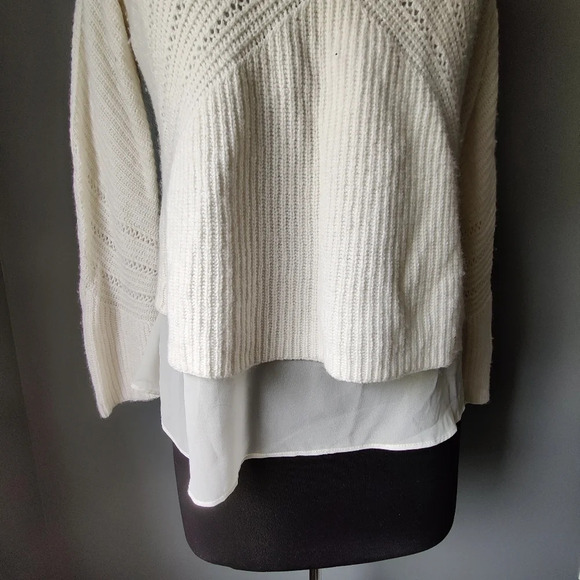 Lucky Brand White Nico Sweater - Picture 6 of 7